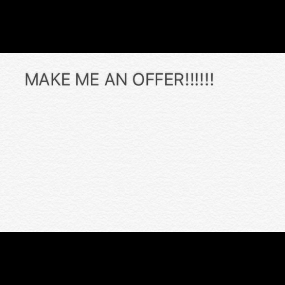 Make me an offer, i will accept or counter!